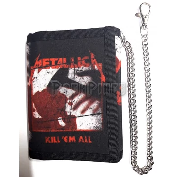 METALLICA - Kill Em All - pénztárca lánccal