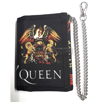 QUEEN - Classic Crest - pénztárca lánccal