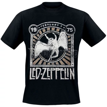 Led Zeppelin - North American Tour 1975 - UNISEX PÓLÓ