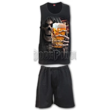 TRIPLE 6 - 4pc Mens Gothic Pyjama Set - T185M631