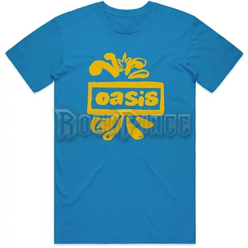 Oasis - Drawn Logo - Unisex Póló - OASTS02MBL