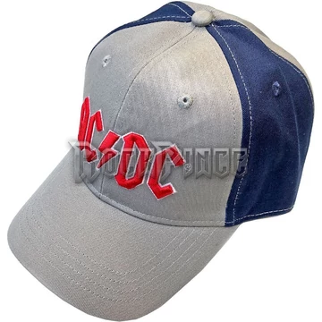 AC/DC - RED LOGO (2 TONE) - baseball sapka - ACDC2TCAP01GN