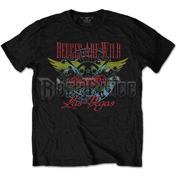 Aerosmith - Deuces Are Wild, Vegas - Unisex Póló - AEROTS05MB