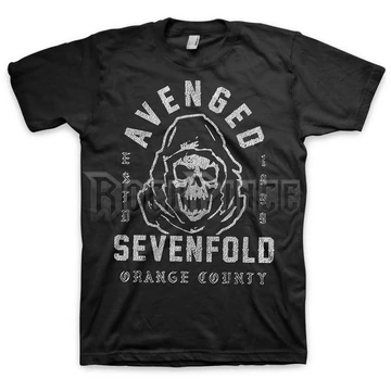 Avenged Sevenfold - So Grim Orange County - Unisex Póló - ASTS37MB