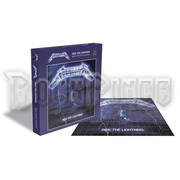 Metallica - Ride The Lightning - 500 darabos puzzle játék - RSAW015PZ