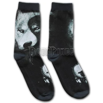 WOLF CHI - Unisex Printed Socks - T118A808