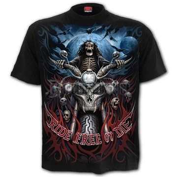 RIDE FREE - T-Shirt Black - T194M101