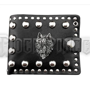 Wolf - szegecses pénztárca