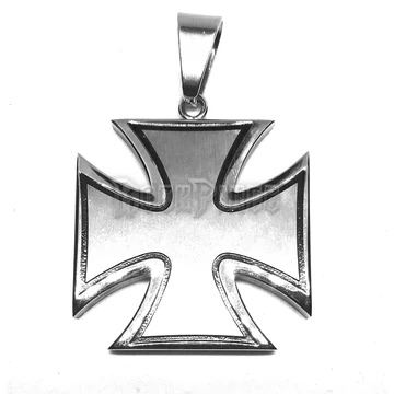Steel Iron Cross - acél medál