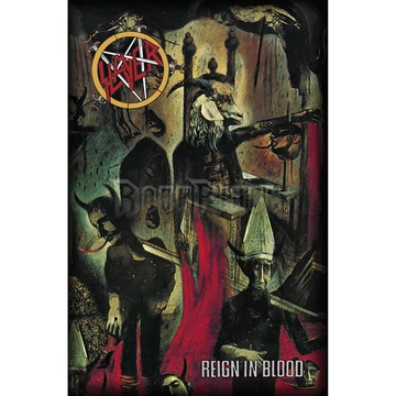 Slayer - Reign In Blood - Textil Poszter / Zászló - TP250