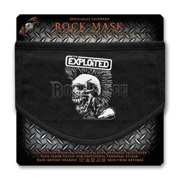 The Exploited - Mohican Skull - Szájmaszk - FC019