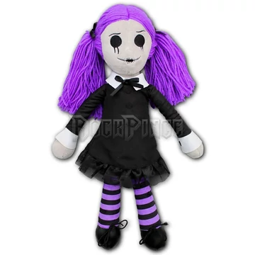 VIOLA - THE GOTH RAG DOLL - Collectable Soft Plush Doll - D099A855