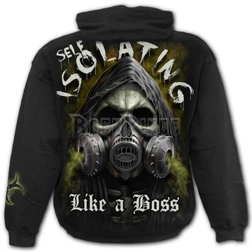 SELF ISOLATION - Hoody Black (Plain) - K075M451