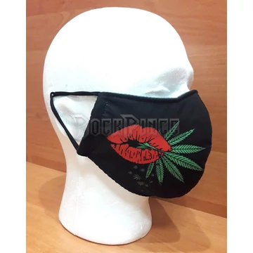 Face Mask - Szájmaszk - Marijuana Kiss