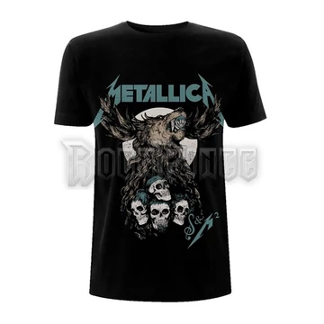 METALLICA - S AND M2 SKULLS - Unisex póló - PHDMTLTSBS&amp;M