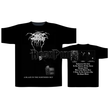 Darkthrone - A Blaze In The Northern Sky / Album - unisex póló - ST2425