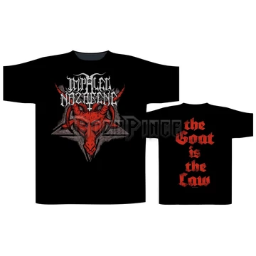 Impaled Nazarene - The Goat Is The Law - unisex póló - ST2417