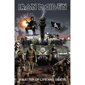 Iron Maiden: A Matter Of Life And Death - Textil Poszter / Zászló - TP256