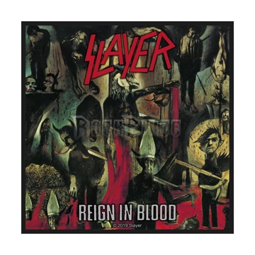 Slayer - Reign In Blood - Kisfelvarró - SP3142