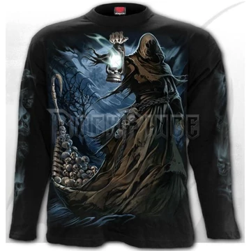 FERRYMAN - Longsleeve T-Shirt Black - K084M301