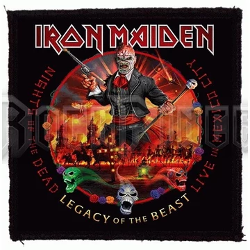 Iron Maiden - Nights Of The Dead (95x95) - kisfelvarró HKF-0832