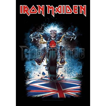 Iron Maiden: Motorcycle - poszterzászló - POS1207