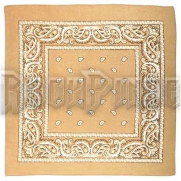 BEIGE - kendő/bandana