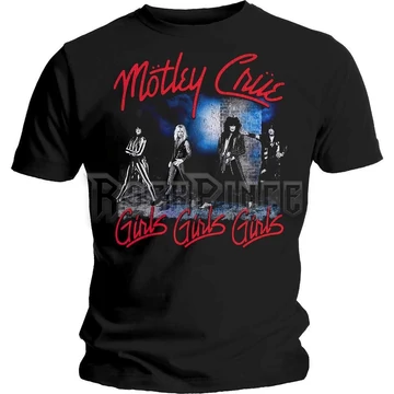 Motley Crue - Smokey Street - Unisex Póló - MOTTEE31MB