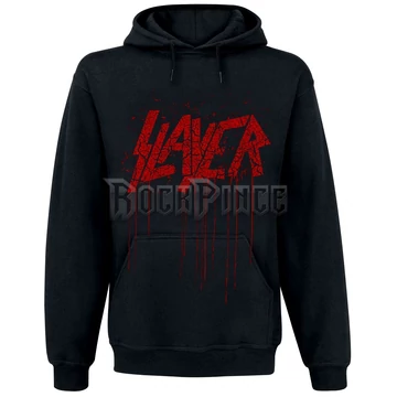 SLAYER - BLOOD LOGO - KAPUCNIS PULÓVER