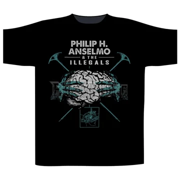 Philip H. Anselmo &amp; The Illegals - Brain - unisex póló - ST2421