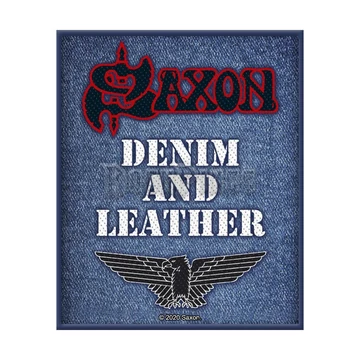 Saxon - Denim &amp; Leather - Kisfelvarró - SP3139