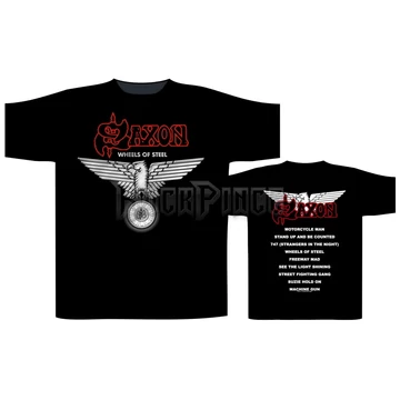 Saxon - Wheels Of Steel - unisex póló - ST2434