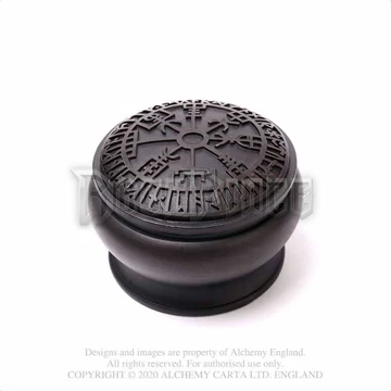 Alchemy - Vegvisir Box - Black - ékszeres doboz V102