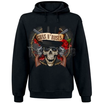 Guns N' Roses - Distressed Skull - kapucnis pulóver - RGNGUNDISTKP