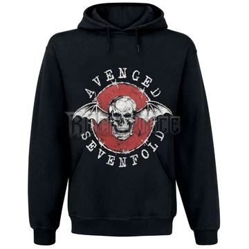Avenged Sevenfold - Red Bat Skull - KAPUCNIS PULÓVER