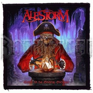 ALESTORM - Curse Of The Crystal Coconut (95x95) - kisfelvarró HKF-0835