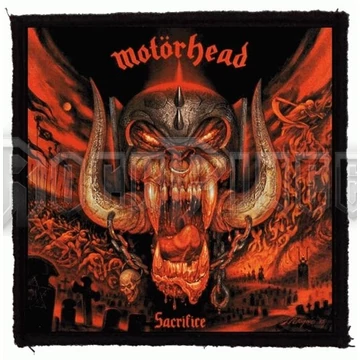 MOTÖRHEAD - Sacrifice (95x95) - kisfelvarró HKF-0838