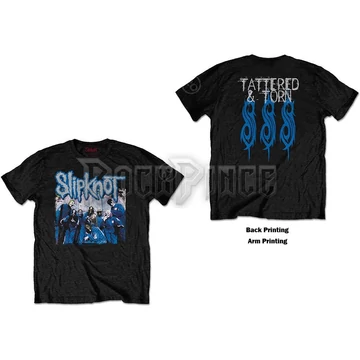 Slipknot - 20th Anniversary Tattered &amp; Torn - unisex póló - SKTS58MB