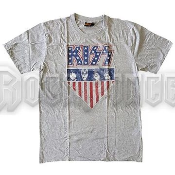 KISS - Stars And Stripes - Unisex Póló - KISSTS26MG