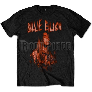Billie Eilish - Spooky Logo - Unisex Póló - BILLIETS12MB