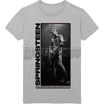 Bruce Springsteen - Wintergarden Photo - Unisex Póló - SPRINGTS07MG