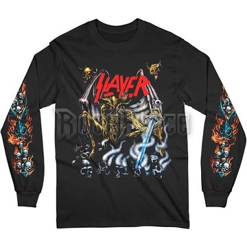 Slayer - Airbrush Demon - unisex hosszú ujjú póló - SLAYLST73MB