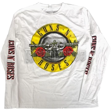 Guns N&#039; Roses - Classic Logo - unisex hosszú ujjú póló - GNRLST04MW01