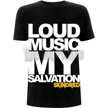 Skindred - Loud Music - Unisex Póló - SKINTS01MB