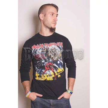 Iron Maiden - Number of the Beast - unisex hosszú ujjú póló - IMLST04MB