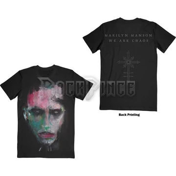 Marilyn Manson - We Are Chaos - Unisex Póló - MMTS24MB