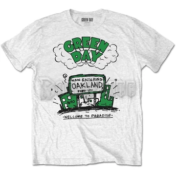 Green Day - Welcome to Paradise - unisex póló - GDTS36MW