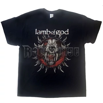 Lamb Of God - Radial - Unisex Póló - LAMBTS10MB