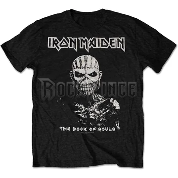 Iron Maiden - The Book of Souls White Contrast - Unisex Póló - IMTEE98MB