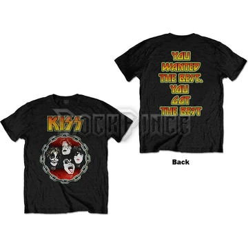 KISS - You Wanted The Best - unisex póló - KISSTS34MB